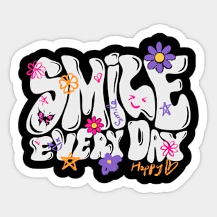 SMILE EVERY DAY Sticker